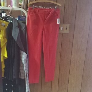 NWT Old Navy Size 6 Red Women's Jeans